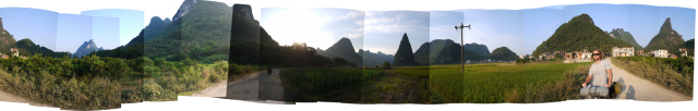 Environs de LiuGong et Yangshuo