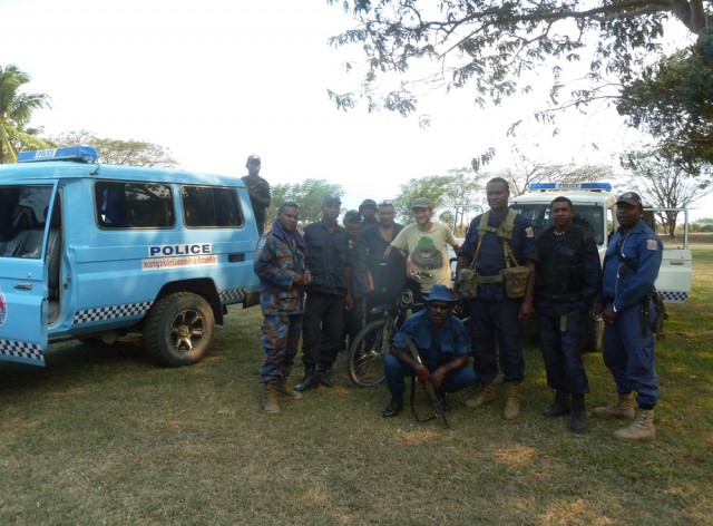 Papouasie Nouvelle Guinée - police