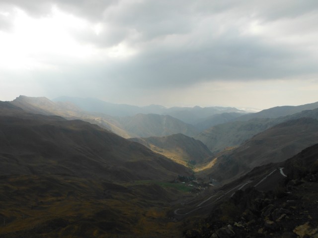 Sur la route de Chalus, à 3200m de haut