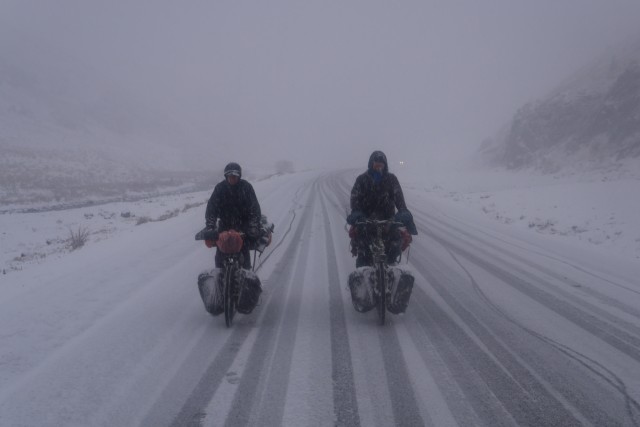 Les deux singes ont enfin trouvé l'hiver!